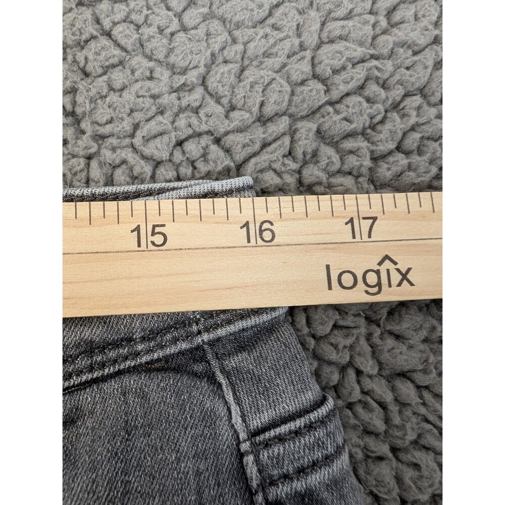 J. Jill Egypt Jeans 12P Denim High Rise Straight Leg Straight Pockets Charcoal - Picture 6 of 11